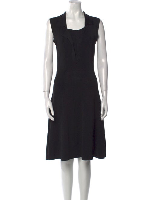 Yigal Azrouël Square Neckline Mini Dress