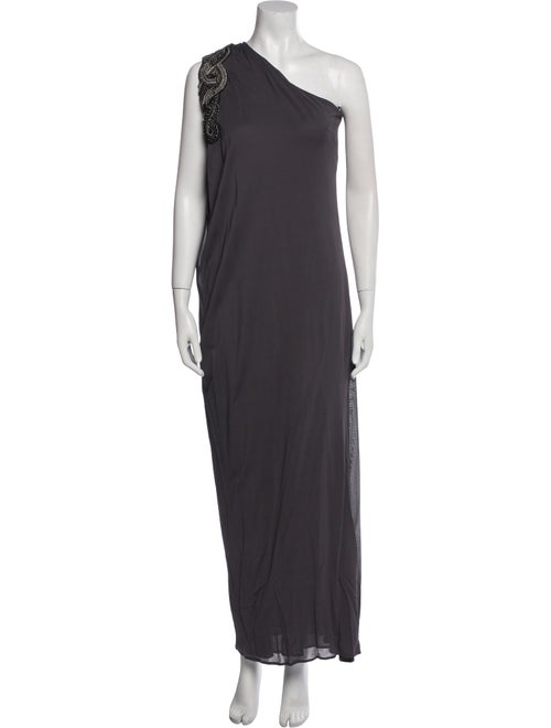 Yigal Azrouël One-Shoulder Long Dress