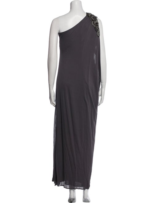 Yigal Azrouël One-Shoulder Long Dress