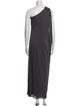 Yigal Azrouël One-Shoulder Long Dress