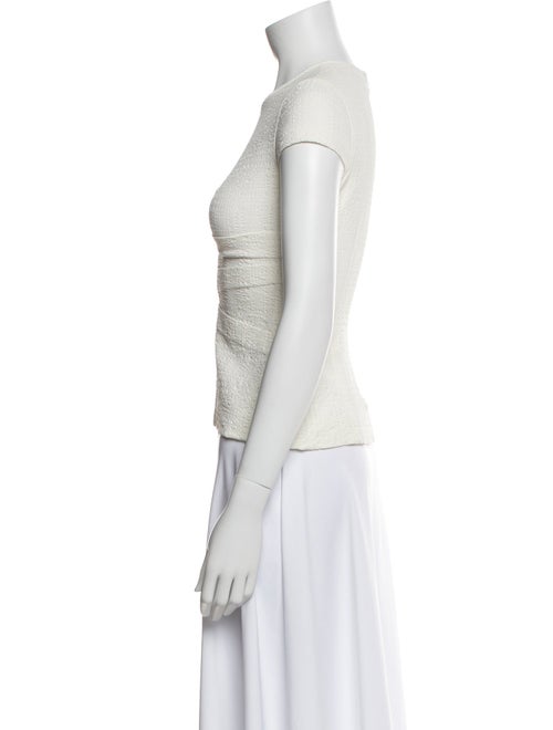 Yigal Azrouël Crew Neck Short Sleeve Top