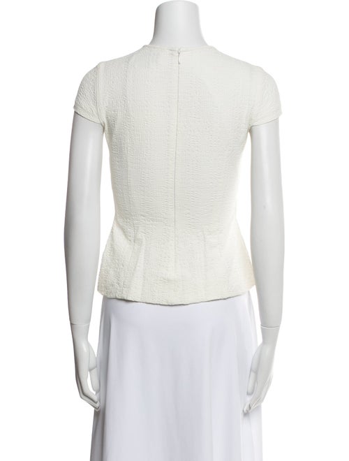 Yigal Azrouël Crew Neck Short Sleeve Top