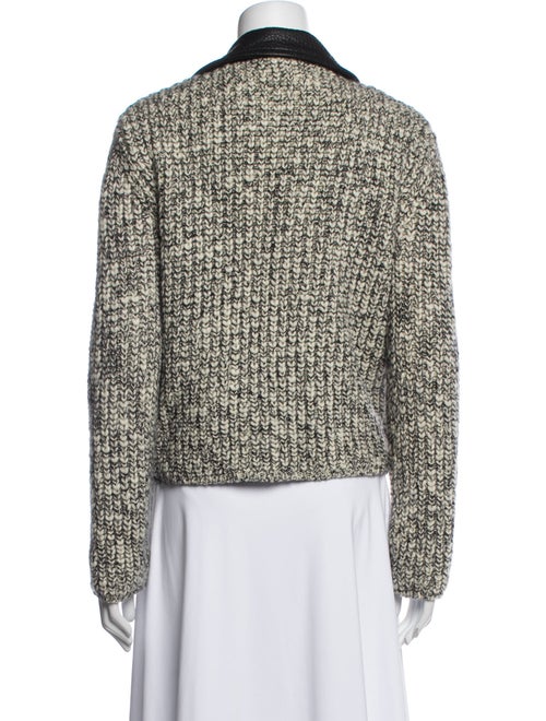 Yigal Azrouël Wool Tweed Pattern Jacket