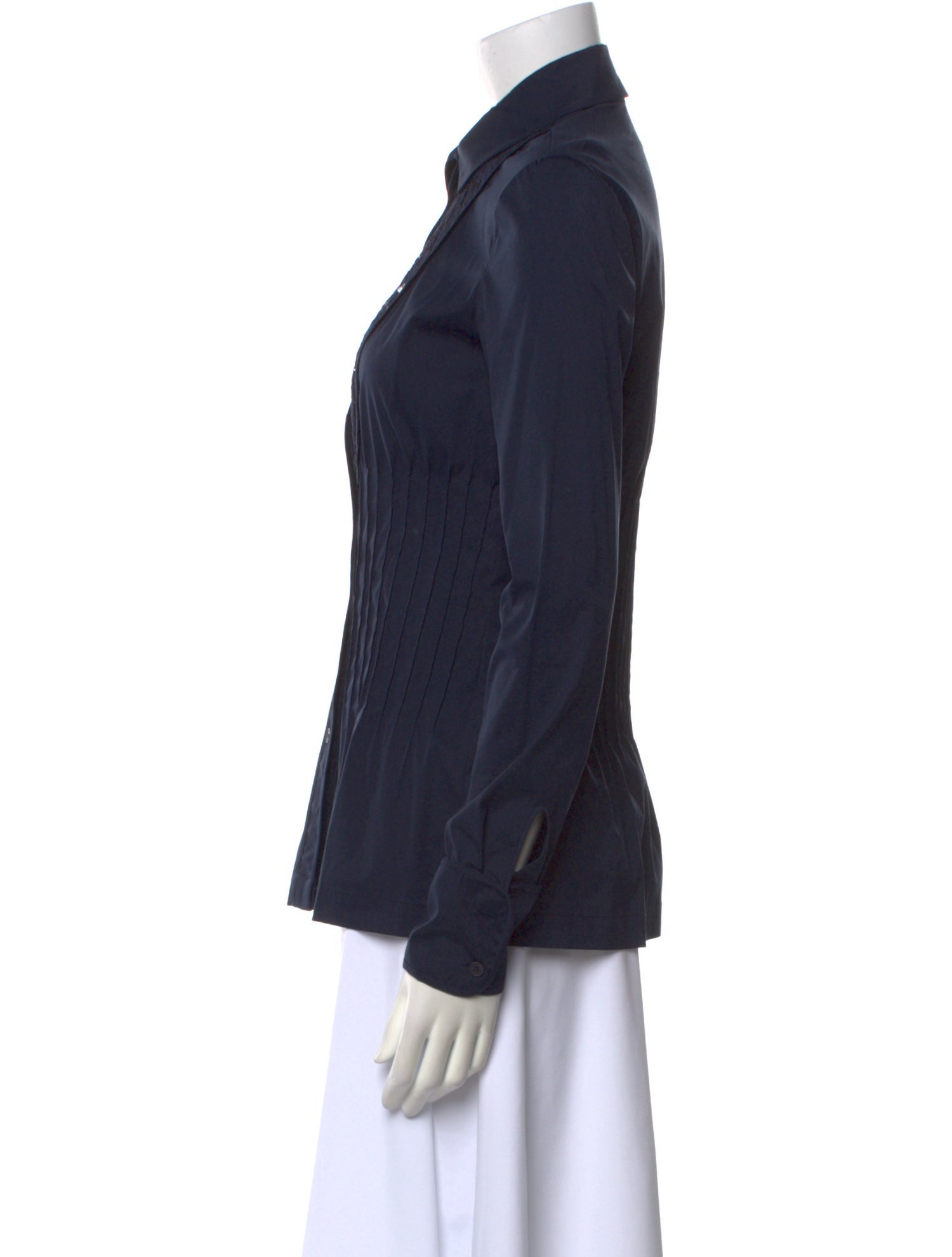 Yigal Azrouël Long Sleeve Button-Up Top