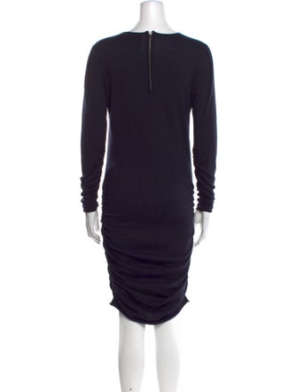 Yigal Azrouël Wool Knee-Length Dress
