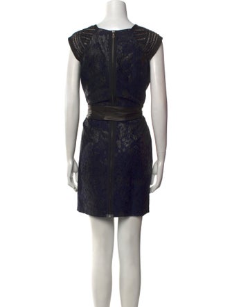 Yigal Azrouël Printed Mini Dress