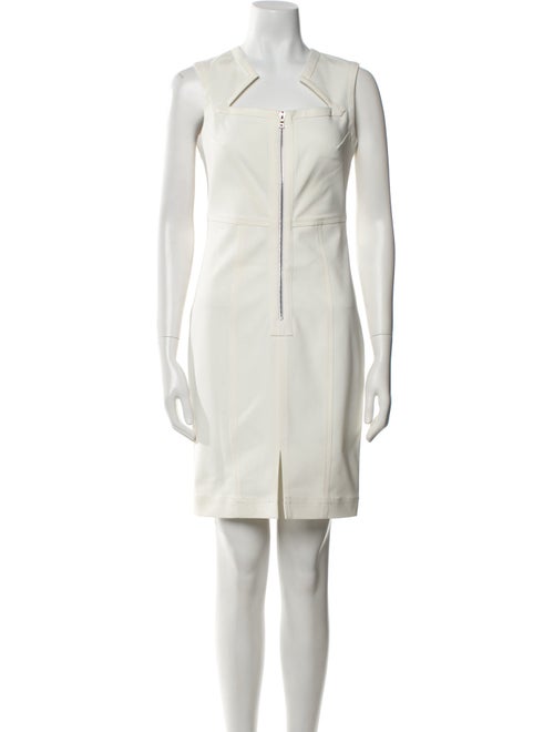 Yigal Azrouël V-Neck Mini Dress