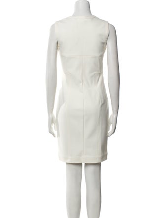 Yigal Azrouël V-Neck Mini Dress