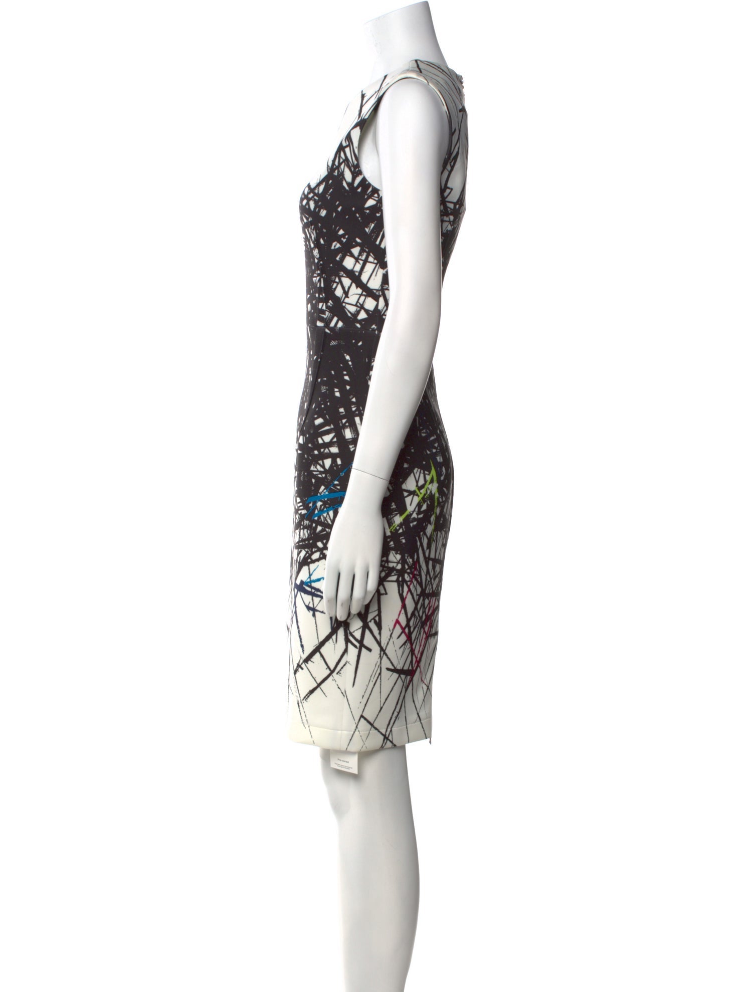 Yigal Azrouël Printed Knee-Length Dress