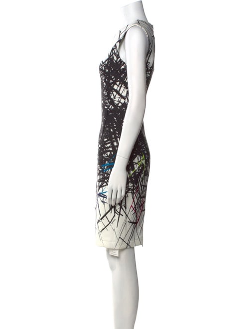 Yigal Azrouël Printed Knee-Length Dress