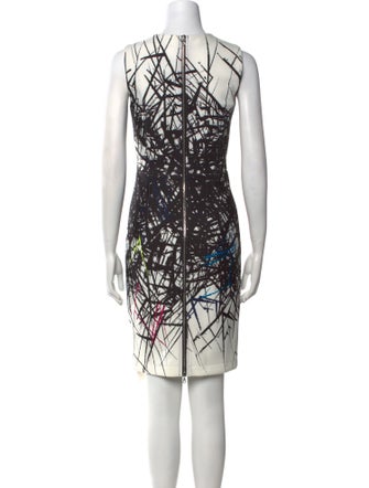 Yigal Azrouël Printed Knee-Length Dress
