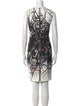 Yigal Azrouël Printed Knee-Length Dress