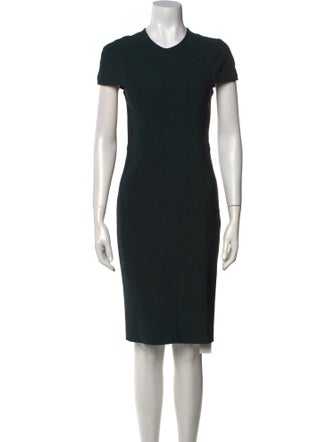 Yigal Azrouël Crew Neck Knee-Length Dress