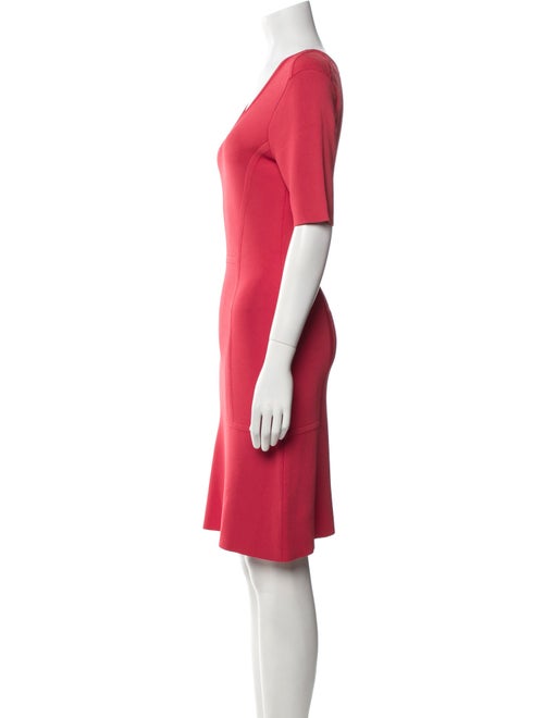 Yigal Azrouël Scoop Neck Knee-Length Dress