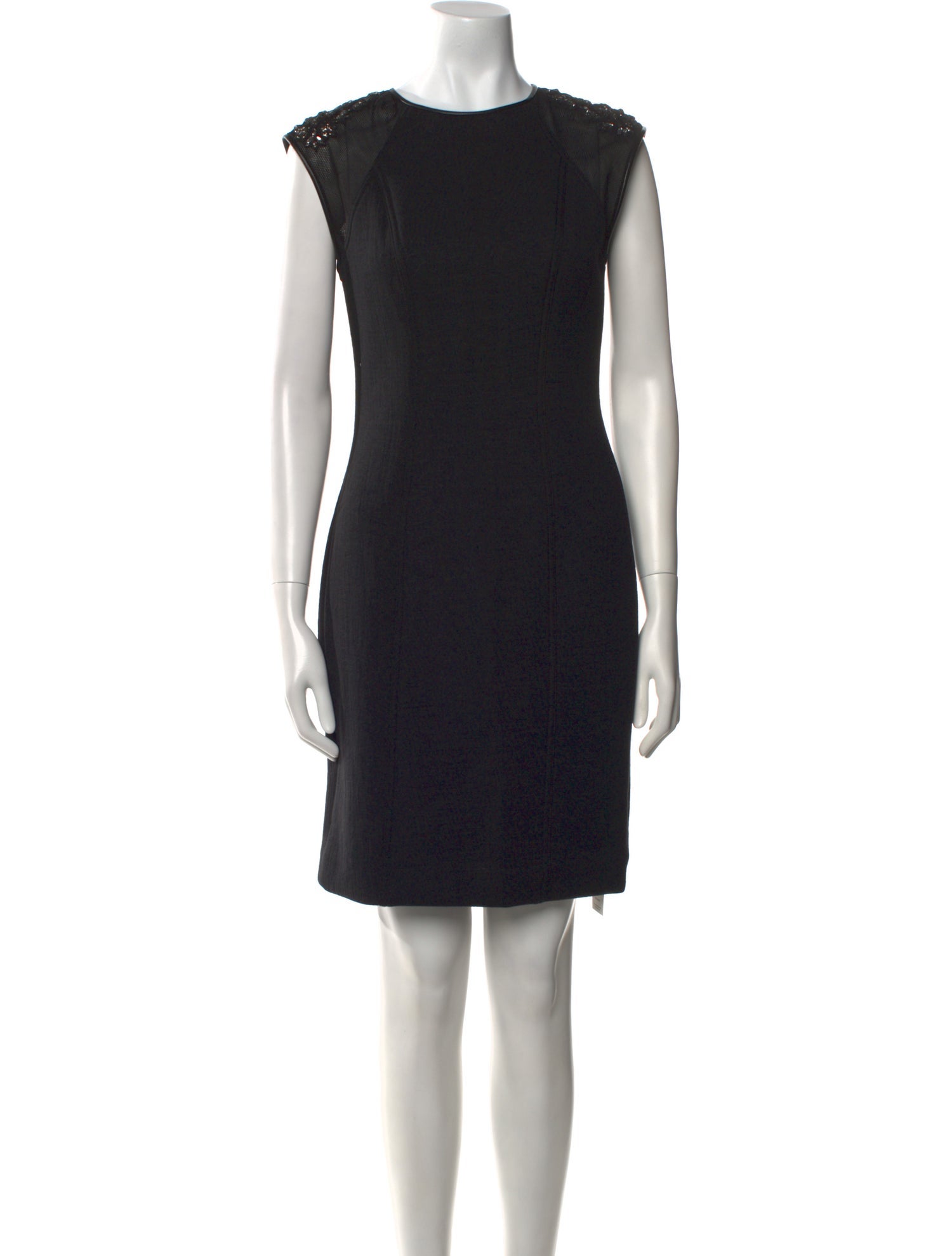 Yigal Azrouël Crew Neck Knee-Length Dress
