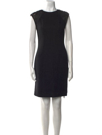 Yigal Azrouël Crew Neck Knee-Length Dress