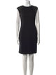 Yigal Azrouël Crew Neck Knee-Length Dress