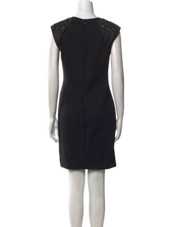 Yigal Azrouël Crew Neck Knee-Length Dress