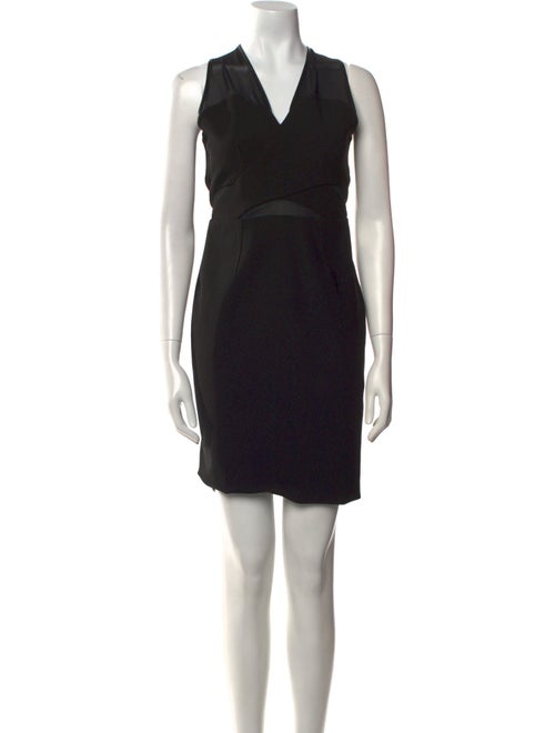 Yigal Azrouël V-Neck Mini Dress