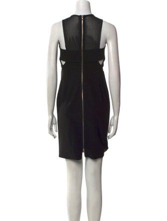 Yigal Azrouël V-Neck Mini Dress