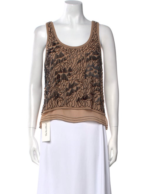 Yigal Azrouël Silk Printed Top