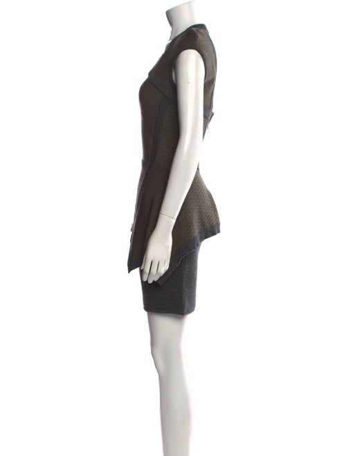 Yigal Azrouël Wool Mini Dress