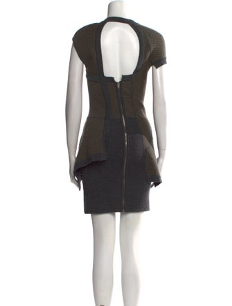 Yigal Azrouël Wool Mini Dress