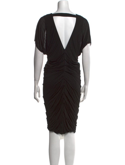 Yigal Azrouël V-Neck Mini Dress