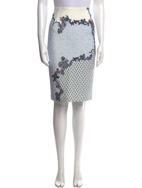 Yigal Azrouël Printed Knee-Length Skirt