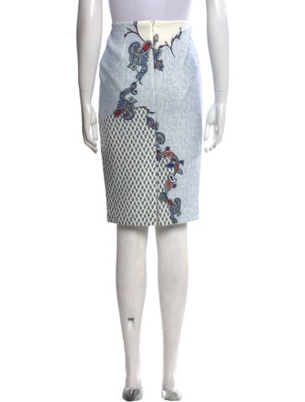Yigal Azrouël Printed Knee-Length Skirt