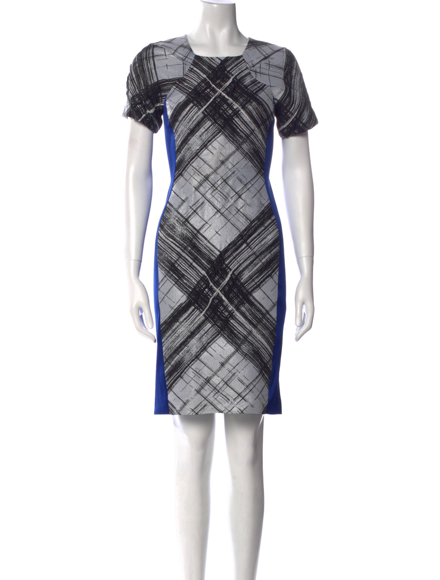 Yigal Azrouël Wool Knee-Length Dress