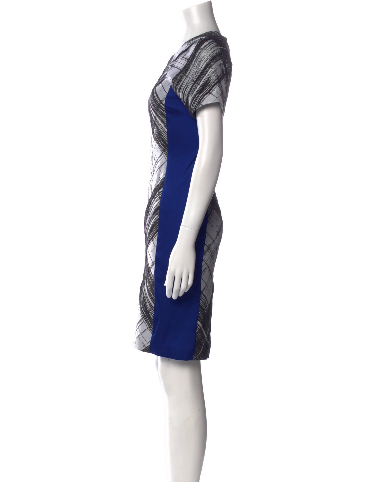 Yigal Azrouël Wool Knee-Length Dress