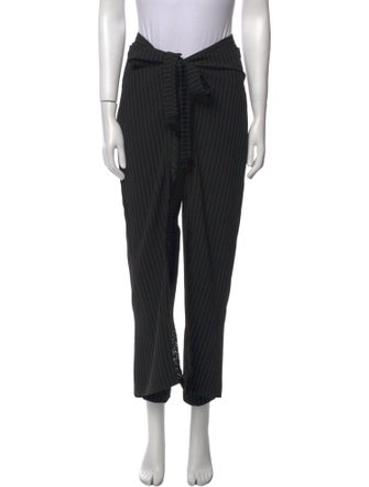 Yigal Azrouël Striped Wide Leg Pants