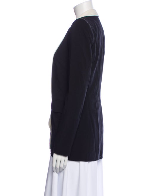 Yigal Azrouël Wool Colorblock Pattern Coat