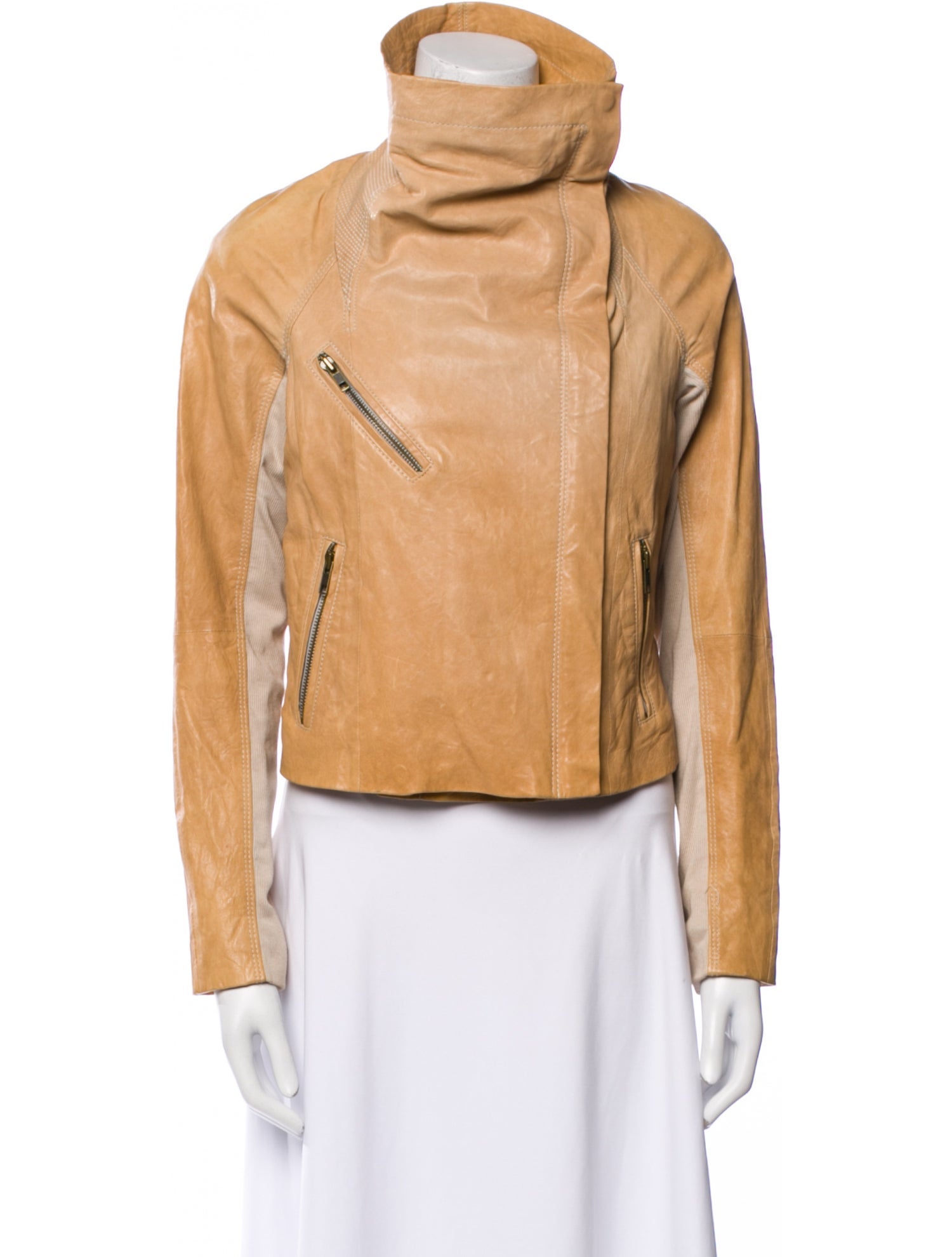 Yigal Azrouël Leather Biker Jacket