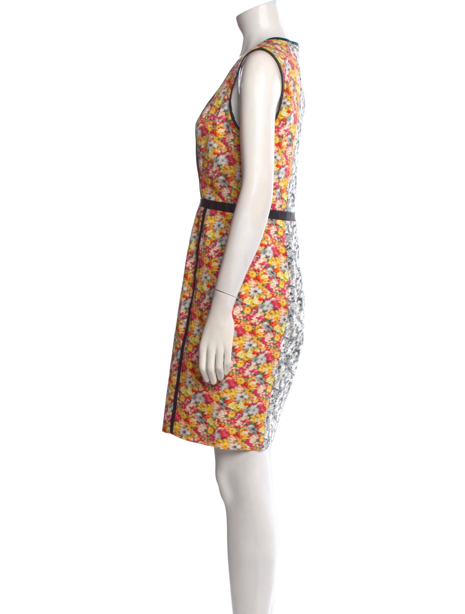 Yigal Azrouël Printed Mini Dress