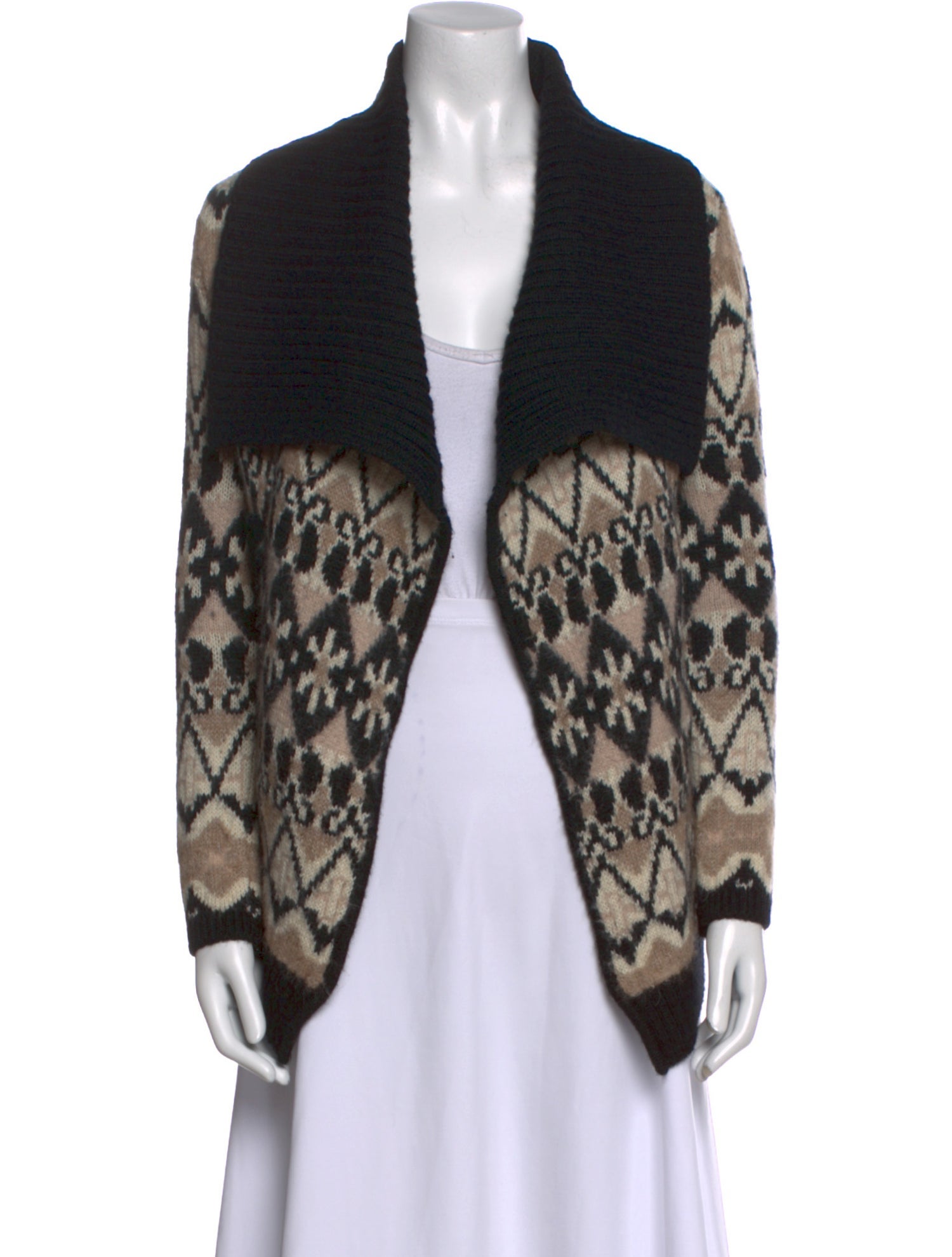 Yigal Azrouël Cashmere Printed Sweater