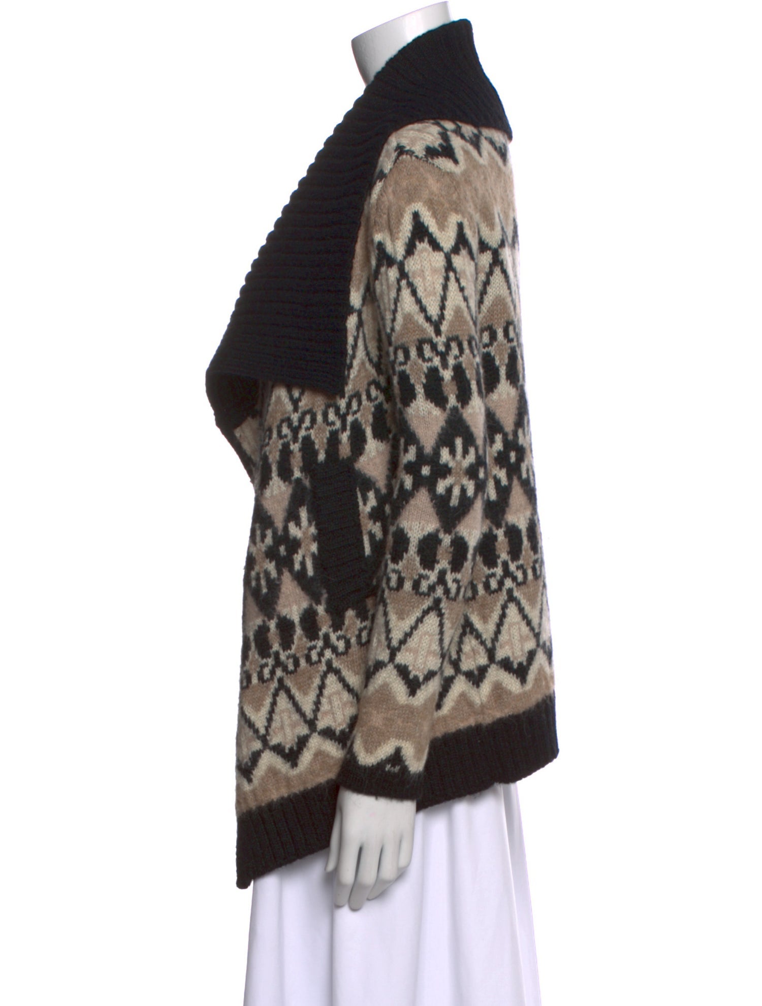 Yigal Azrouël Cashmere Printed Sweater
