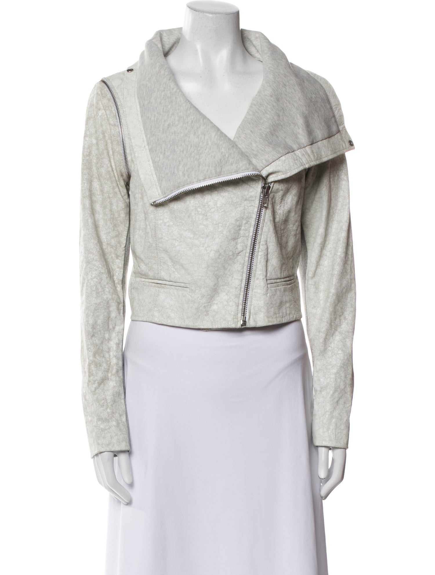 Yigal Azrouël Leather Biker Jacket