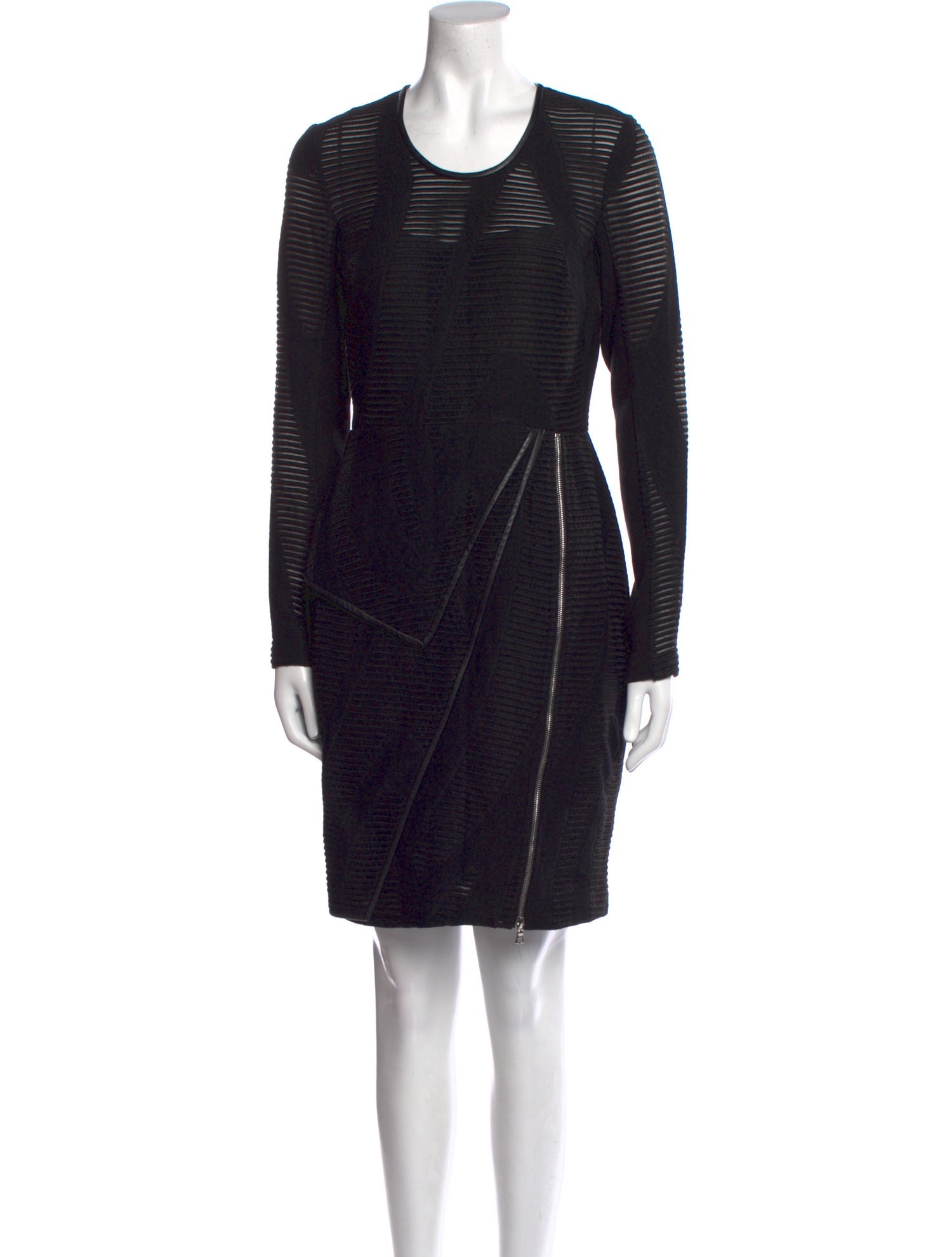 Yigal Azrouël Wool Knee-Length Dress