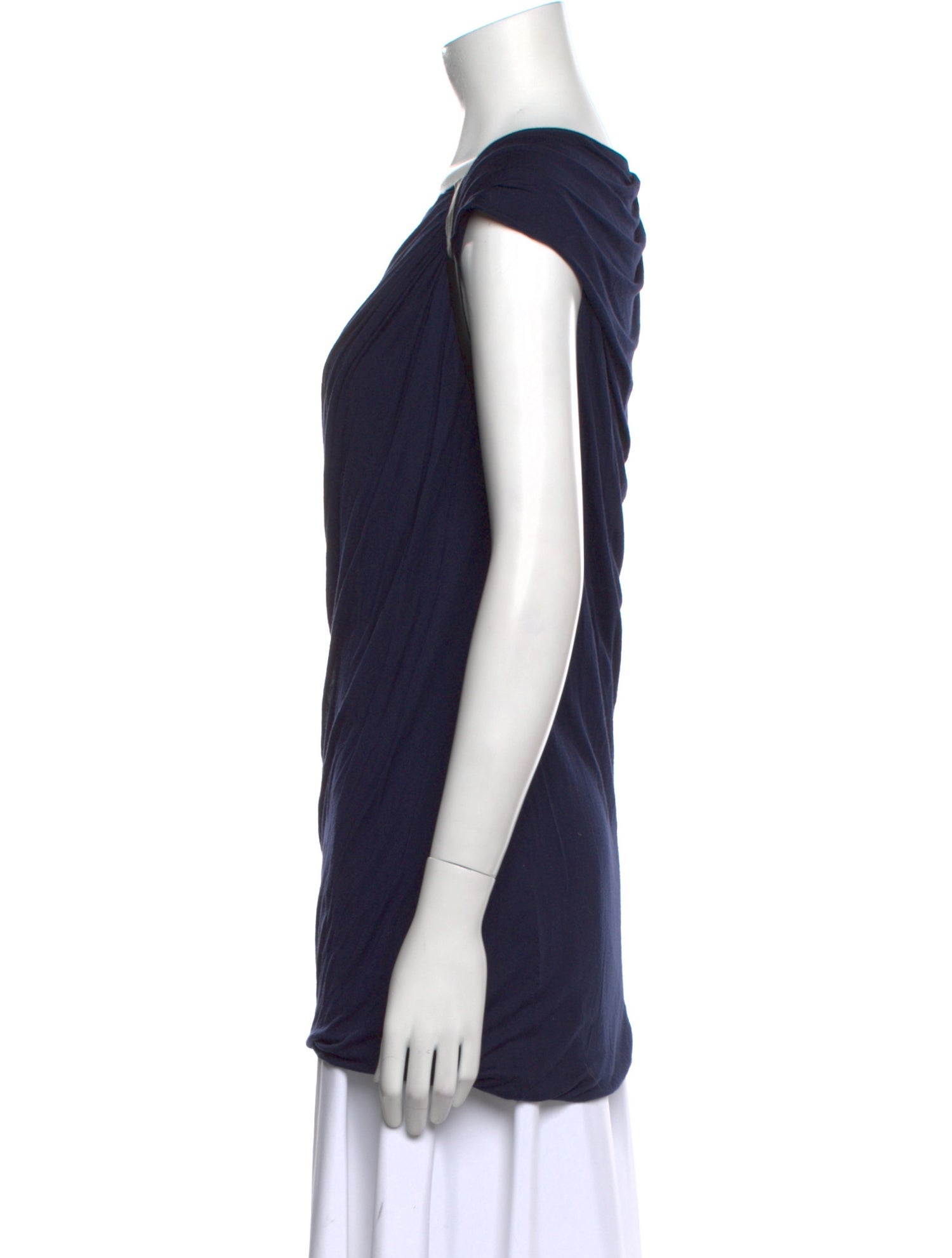 Yigal Azrouël Cowl Neck Sleeveless Top