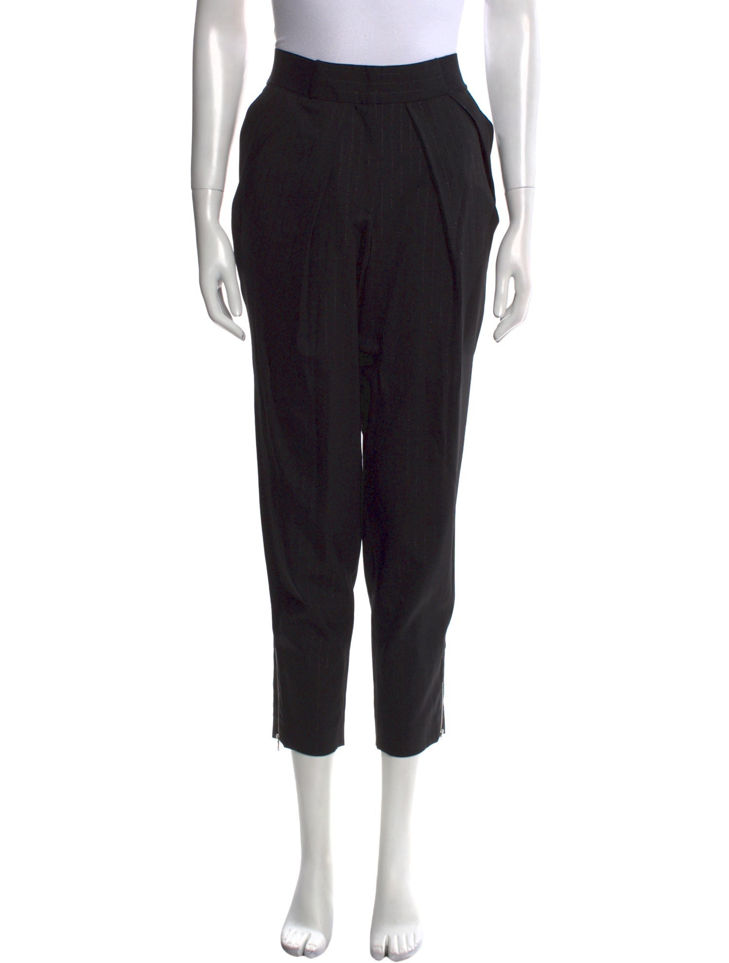 Yigal Azrouël Virgin Wool Straight Leg Pants