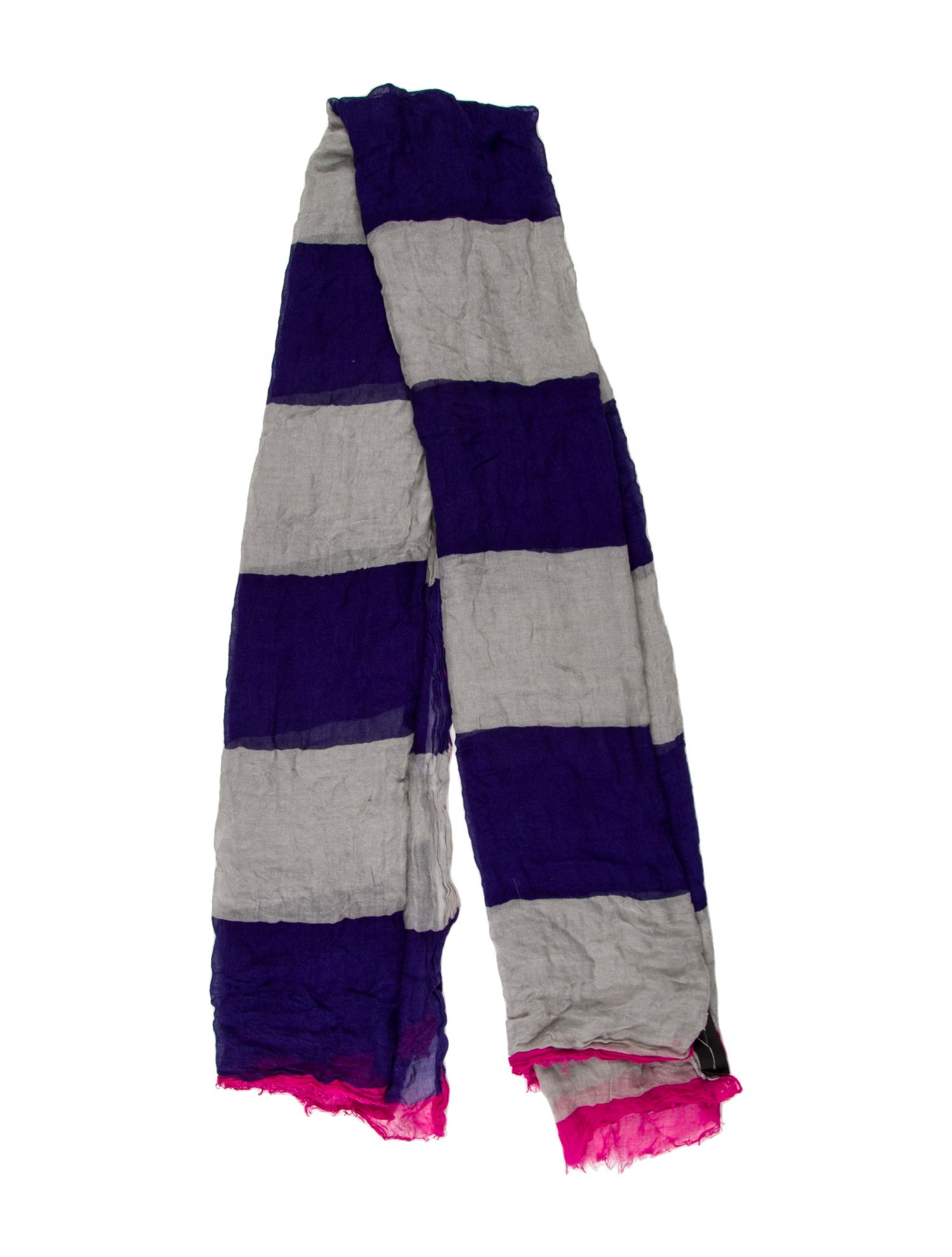 Yigal Azrouël Striped Scarf