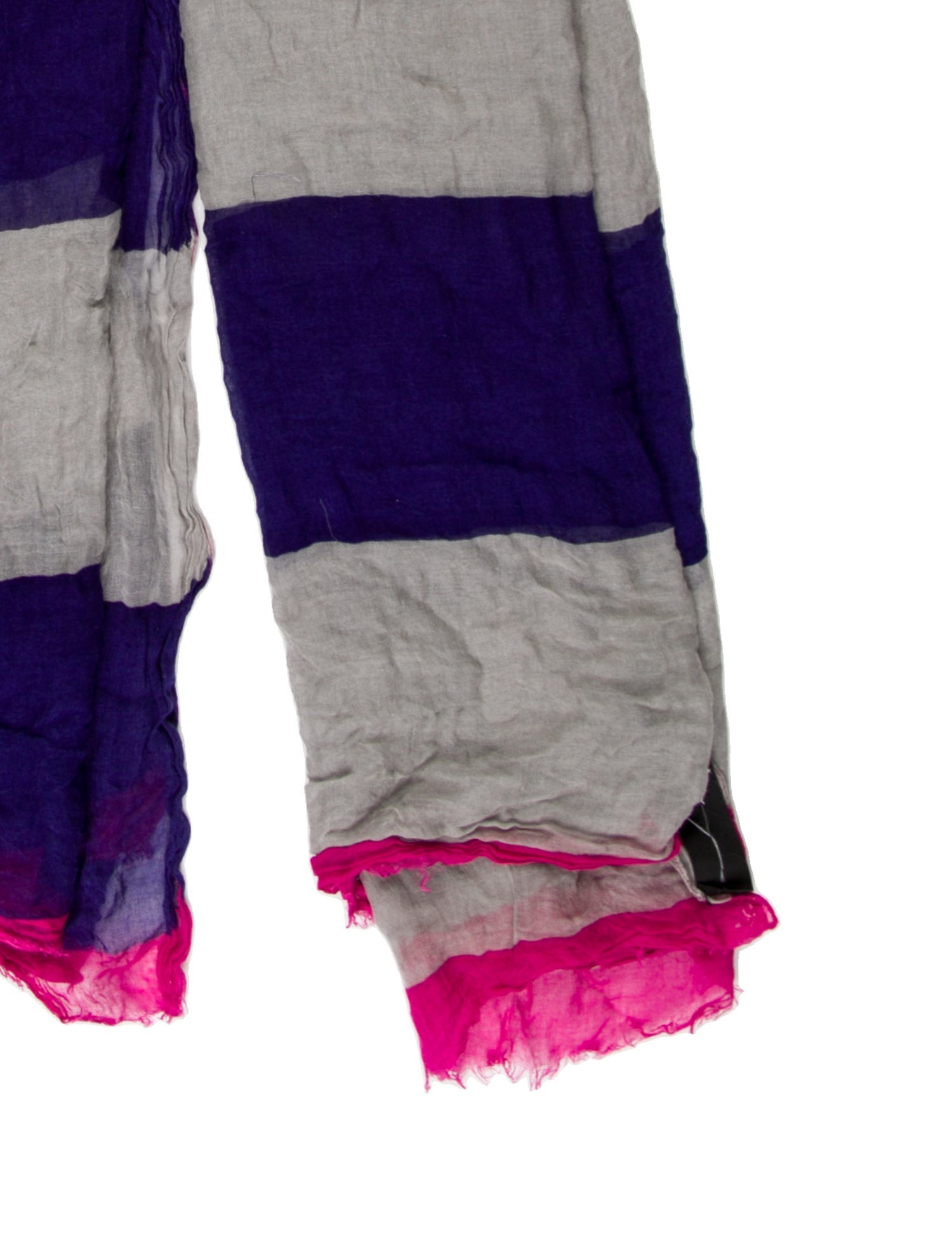 Yigal Azrouël Striped Scarf