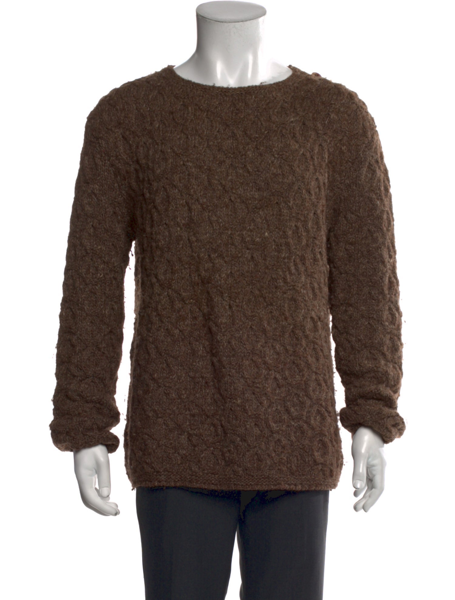 Yigal Azrouël Wool Crew Neck Pullover