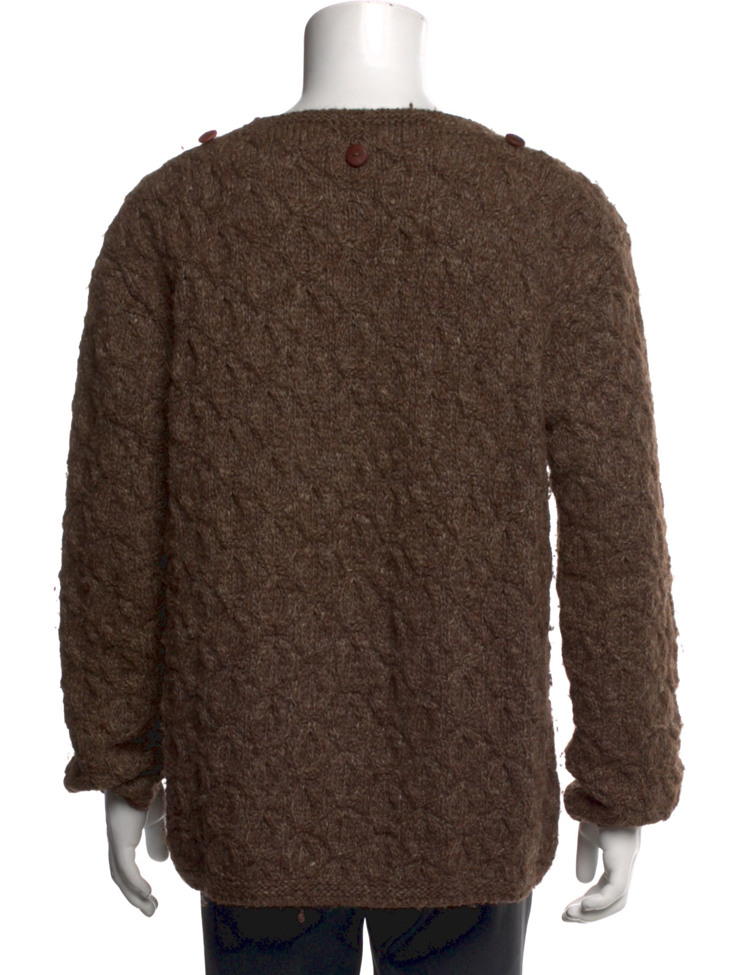 Wool Crew Neck Pullover