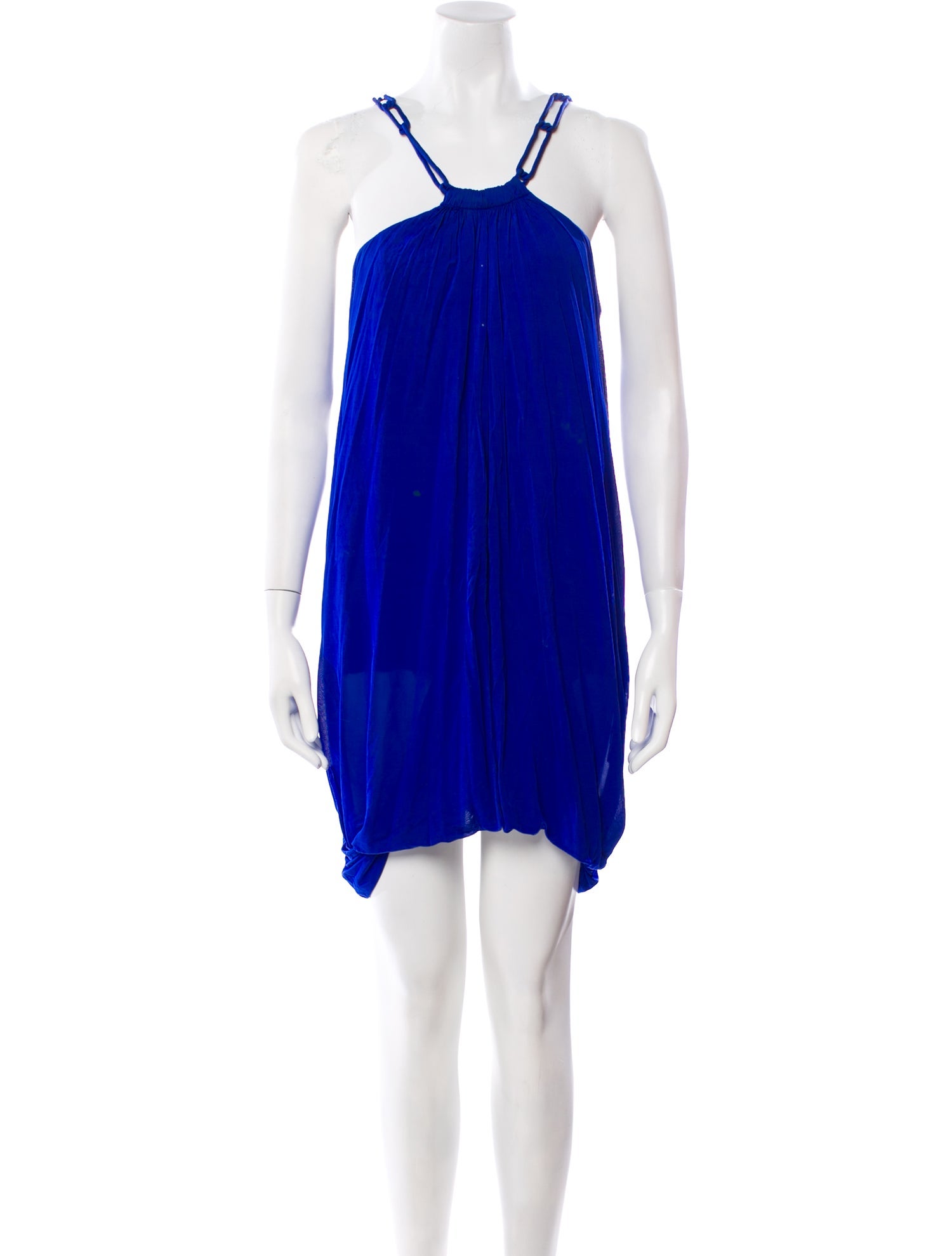 Yigal Azrouël Halterneck Mini Dress