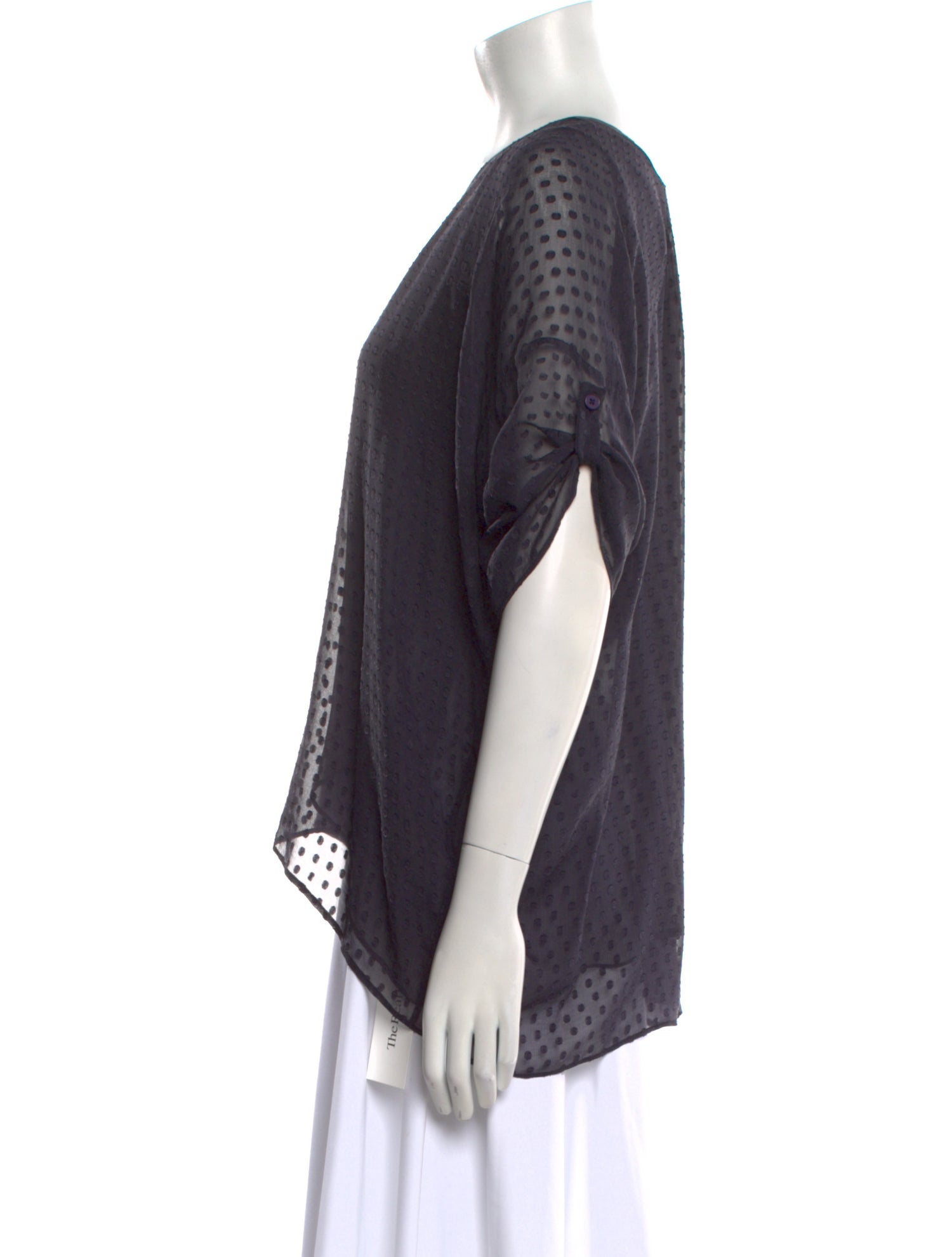 Yigal Azrouël Silk V-Neck Blouse