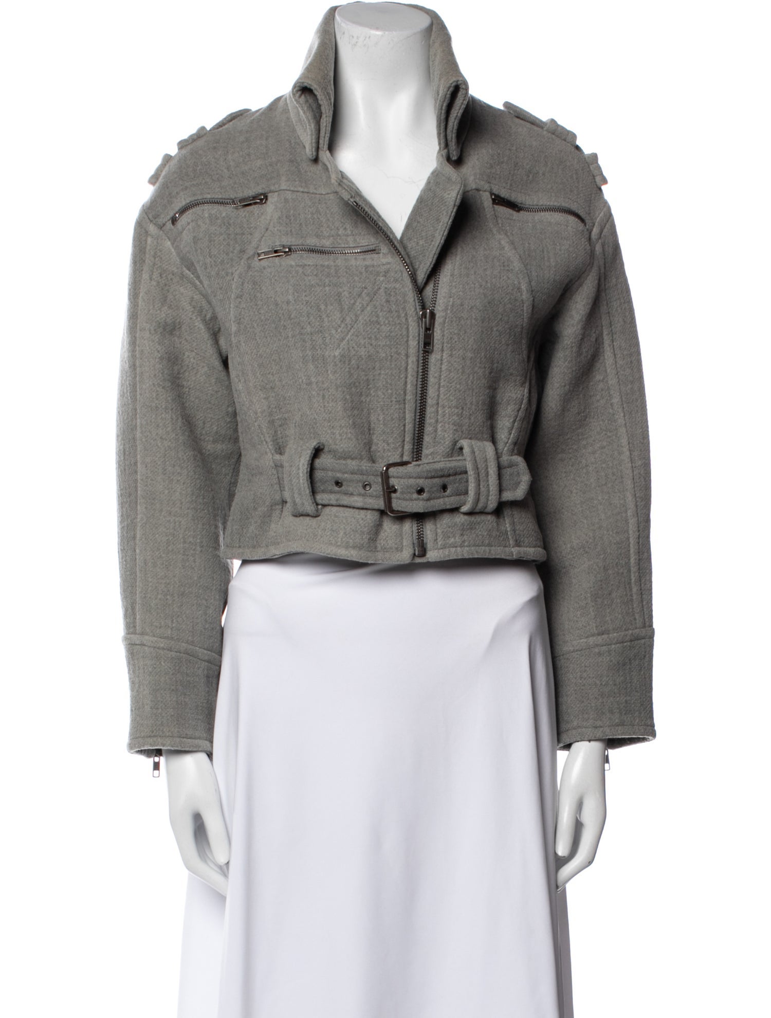 Yigal Azrouël Wool Denim Jacket