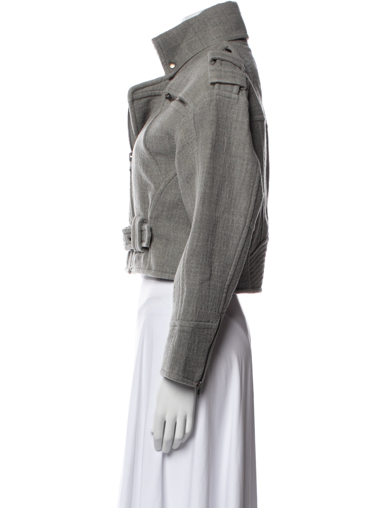 Yigal Azrouël Wool Denim Jacket